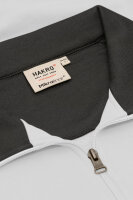 HAKRO MIKRALINAR® Zip-Sweatshirt Contrast