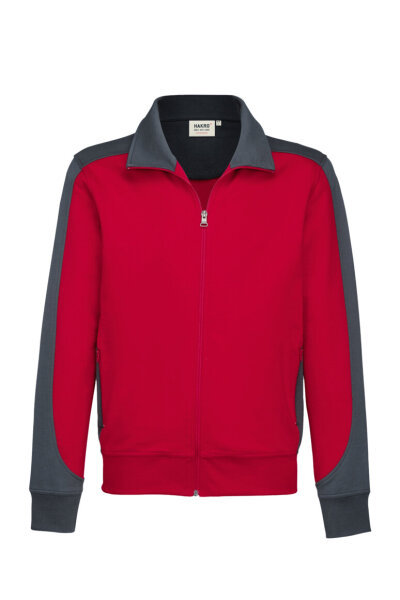 HAKRO MIKRALINAR® Sweatjacke Contrast
