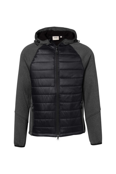 HAKRO Kapuzen-Hybridjacke Contrast