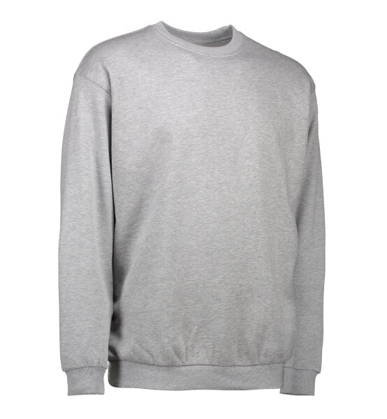 ID Sweatshirt | klassisch 0600 Grau meliert, L