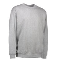 ID Sweatshirt | klassisch 0600 Grau meliert, L