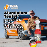 TUGA Aluminium-Teufel Plus Felgenreiniger rot