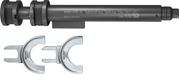 HAZET Sicherheits Federspanner-Satz 4900-2A/3 - Anzahl Werkzeuge: 3