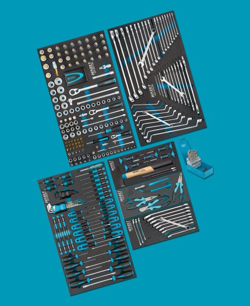 HAZET Werkzeug Sortiment 0-179NXXL/340 - Anzahl Werkzeuge: 340