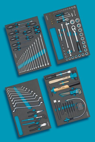 HAZET Werkzeug Sortiment 0-7/117 - Anzahl Werkzeuge: 117