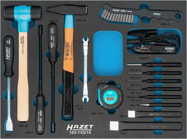 HAZET Werkzeug Sortiment in Weichschaumeinlage 0-2900-163/264-BMW - A,  3.787,65 €