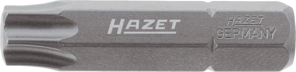 HAZET Bit 2224-T25 - Sechskant8 (5/16 Zoll) - Innen TORX® Profil - T25