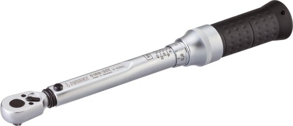 HAZET Drehmoment-Schlüssel 6109-2CT - Nm min-max: 4 - 40 Nm - Toleranz: 2% - Vierkant 6,3 mm (1/4 Zoll)