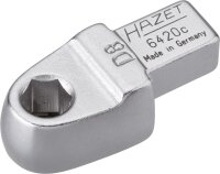 HAZET Einsteck-Halter für Bits 6420C - Einsteck-Vierkant 9 x 12 mm - Sechskant8 mm (5/16 Zoll)