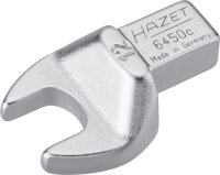 HAZET Einsteck-Maulschlüssel 6450C-12 - Einsteck-Vierkant 9 x 12 mm - Außen-Sechskant Profil - 12 mm