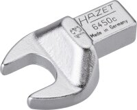 HAZET Einsteck-Maulschlüssel 6450C-13 - Einsteck-Vierkant 9 x 12 mm - Außen-Sechskant Profil - 13 mm