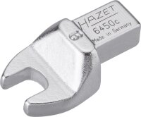 HAZET Einsteck-Maulschlüssel 6450C-9 - Einsteck-Vierkant 9 x 12 mm - Außen-Sechskant Profil - 9 mm