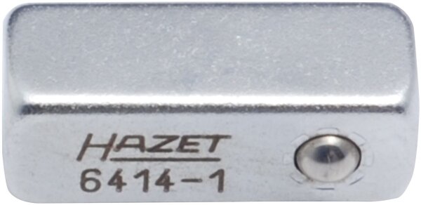 HAZET Durchsteck-Vierkant 6414-1 - Vierkant 12,5 mm (1/2 Zoll)