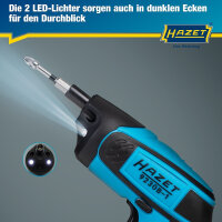 HAZET Mini Akku-Schrauber Inkl. Holster