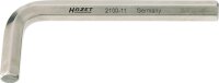 HAZET Winkelschraubendreher 2100-025 - Innen-Sechskant Profil - 2.5 mm