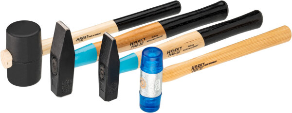 HAZET Hammer Satz 4.0 2140/4 - Anzahl Werkzeuge: 4