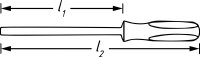 HAZET Schraubendreher HEXAnamic® 802-80 - Schlitz...