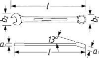 HAZET Knarren Ring-Maulschlüssel 606-10 -...