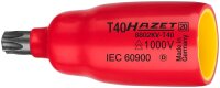 HAZET Schraubendreher-Steckschlüsseleinsatz 8802KV-T15 - Vierkant10 mm (3/8 Zoll) - Innen TORX® Profil - T15