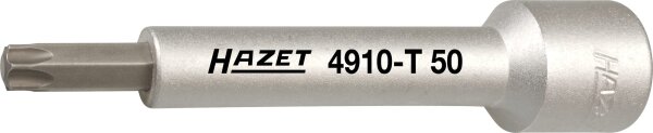 HAZET Gegenhalter für Kolbenstange 4910-T50 - Vierkant12,5 mm (1/2 Zoll) - Innen TORX® Profil - T50