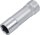 HAZET Steckschlüsseleinsatz - Sechskant 880LG-11 - Vierkant10 mm (3/8 Zoll) - Außen-Sechskant-Tractionsprofil - 11 mm