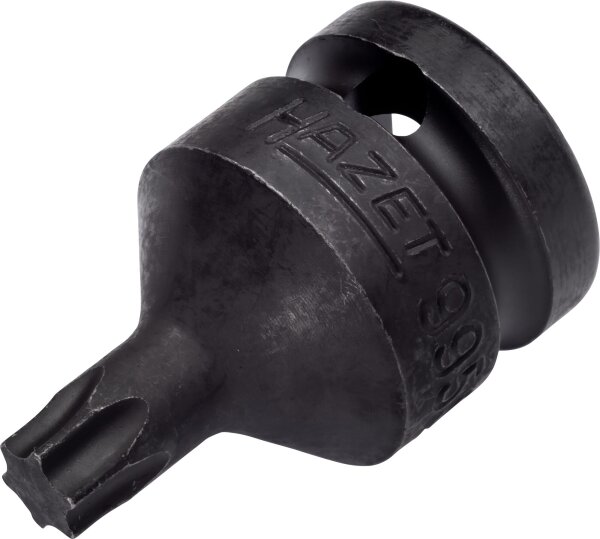 HAZET Schlag-, Maschinenschrauber Schraubendreher-Steckschlüsseleinsatz - TORX® 995S-T45 - Vierkant12,5 mm (1/2 Zoll) - Innen TORX® Profil - T45