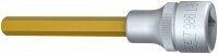 HAZET Schraubendreher-Steckschlüsseleinsatz 986L-8 - Vierkant12,5 mm (1/2 Zoll) - Innen-Sechskant Profil - 8 mm