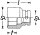 HAZET Schlag-, Maschinenschrauber Steckschlüsseleinsatz - Doppelsechskant 900SZ-17 - Vierkant12,5 mm (1/2 Zoll) - Außen-Doppel-Sechskant-Tractionsprofil - 17 mm