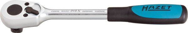 HAZET Umschaltknarre - kurz 916K - Vierkant 12,5 mm (1/2 Zoll)