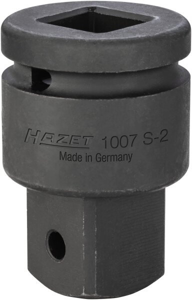 HAZET Vergrößerungsstück 1007S-2 - Vierkant20 mm (3/4 Zoll) - Vierkant 25 mm (1 Zoll)