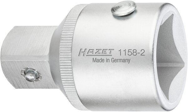 HAZET Reduzierstück 1158-2 - Vierkant25 mm (1 Zoll) - Vierkant 20 mm (3/4 Zoll)