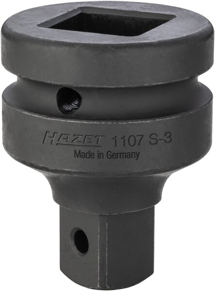 HAZET Reduzierstück 1107S - Vierkant25 mm (1 Zoll) - Vierkant 20 mm (3/4 Zoll)