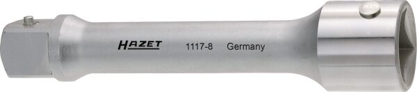 HAZET Verlängerung 1117-8 - Vierkant25 mm (1 Zoll) - Vierkant 25 mm (1 Zoll)