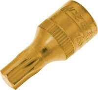 HAZET Schraubendreher-Steckschlüsseleinsatz TORX® 8502-T40 - Vierkant6,3 mm (1/4 Zoll) - Innen TORX® Profil - T40