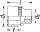 HAZET Steckschlüsseleinsatz - Sechskant 850A-11/32 - Vierkant6,3 mm (1/4 Zoll) - Außen-Sechskant-Tractionsprofil - 11?32 ?