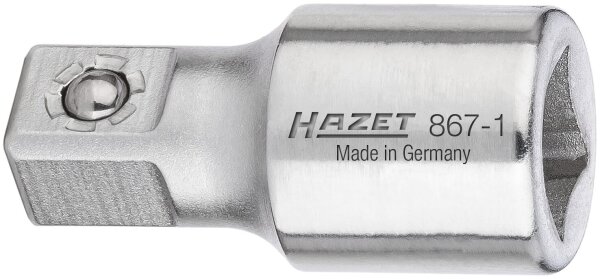 HAZET Verlängerung 867-1 - Vierkant6,3 mm (1/4 Zoll) - Vierkant 6,3 mm (1/4 Zoll)