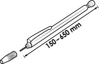 VIGOR Düseneinsteller mit Magnet - V6468