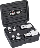VIGOR Adapter Satz - V1293 - Vierkant6,3 mm (1/4 Zoll),...
