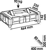 VIGOR Multibox V4700-L - Kompakt-Radlager / -Nabe Erweiterungs Satz - V5549 - Anzahl Werkzeuge: 11