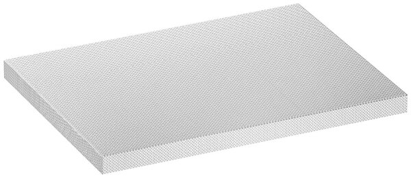 VIGOR Edelstahl-Arbeitsplatte - klein - V6000-0676-X