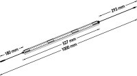 VIGOR LED Lichtleiste - Basis Satz - V7283/2