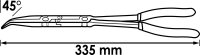 VIGOR Flachrundzange mit Doppelgelenk - V2782 - 335 mm