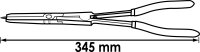 VIGOR Sicherungsring-Zange mit Doppelgelenk - Außensicherung - V5497 - 345 mm - Anzahl Werkzeuge: 12