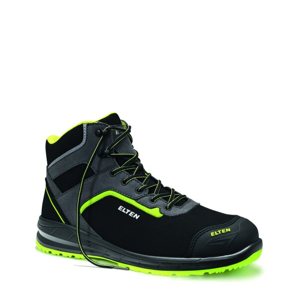 ELTEN LOAN XXSports Pro black-lime Mid ESD S3