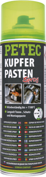 PETEC Kupferpasten Spray 500ml   (70350)
