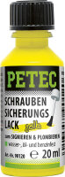 PETEC Schraubensicherungslack, Verschiedene Farben (9012)