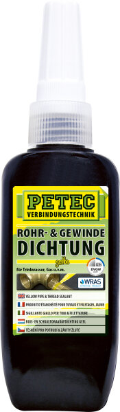 PETEC Rohr- & Gewindedichtung, Verschiedene Farben (9721)