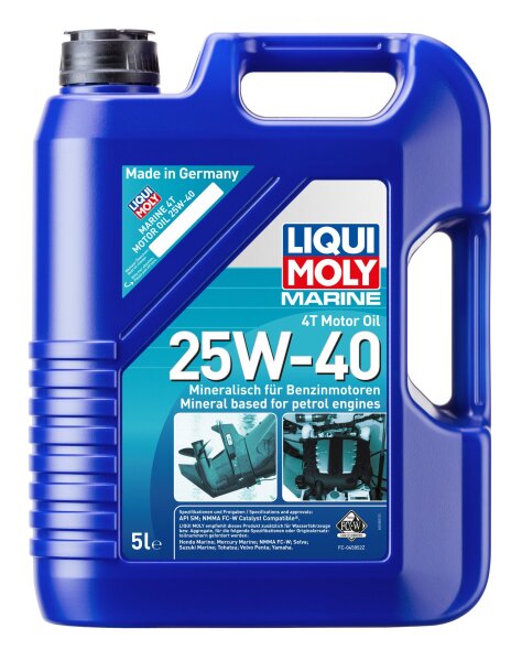 LIQUI MOLY Marine 4T Motor Oil 25W-40 5 l (25027)