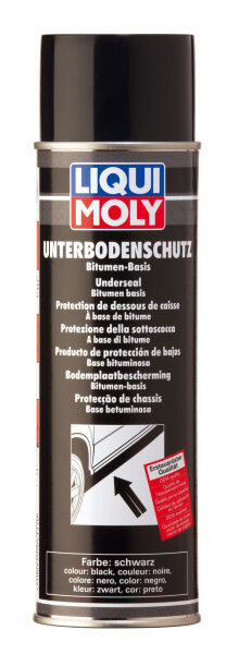 LIQUI MOLY Unterbodenschutz Bitumen schwarz (Spray) 500 ml (6111)