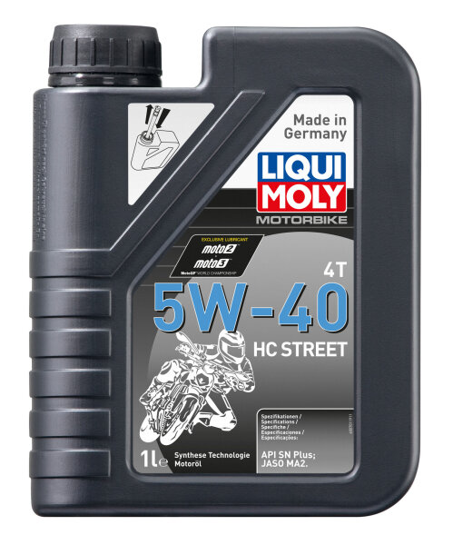 LIQUI MOLY Motorbike 4T 5W-40 HC Street